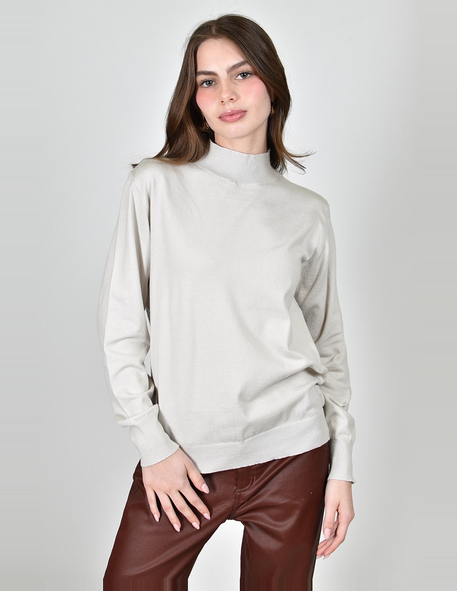 Blusa roman fashion manga larga para mujer