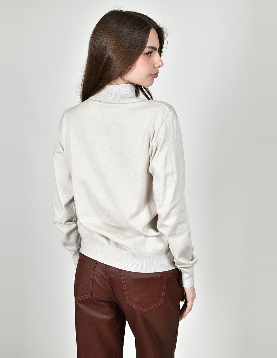 Blusa roman fashion manga larga para mujer