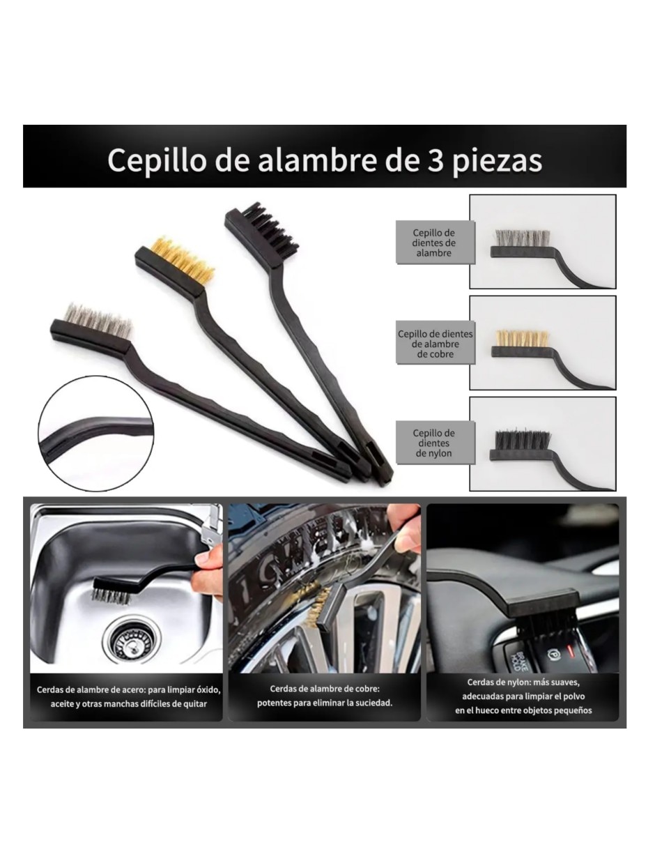 Kit pulidora y lijadora angular kit de limpieza 120 w 2