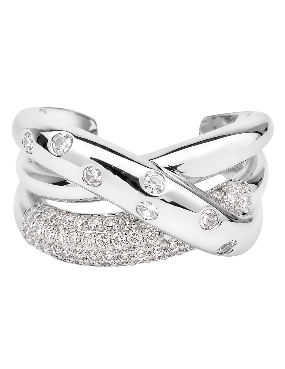 Anillo nebula de aleación de metal zirconia baño de rodio Anillo nebula de aleación de metal zirconia baño de rodio