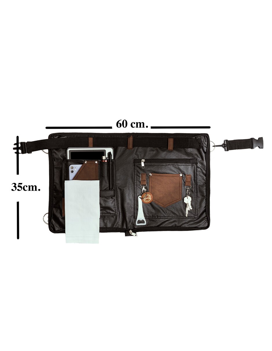 Mandil para barberia medio mandil bag 13