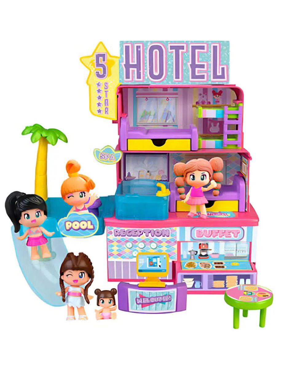 Set muñecas action pinypon