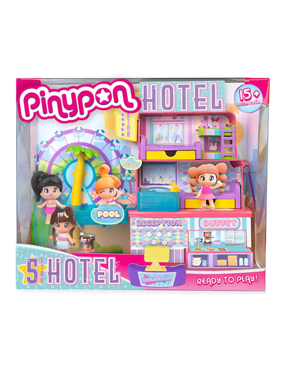 Set muñecas action pinypon 3