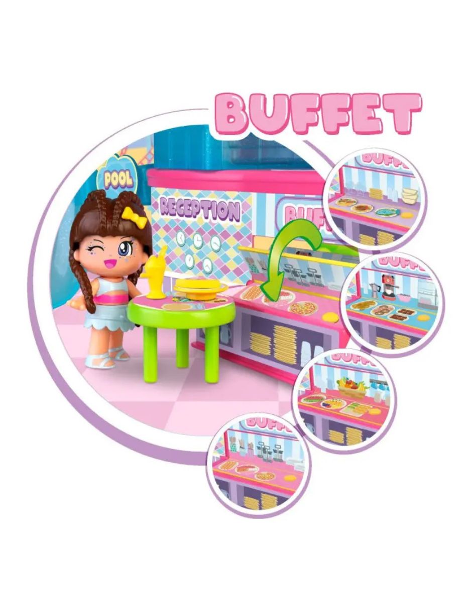 Set muñecas action pinypon 5