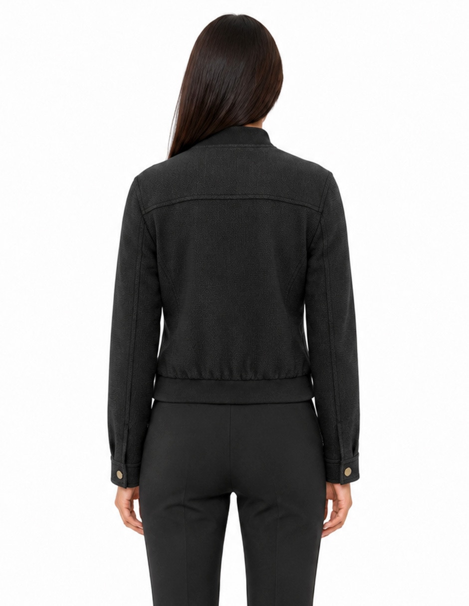 Chamarra casual de algodón para mujer 3