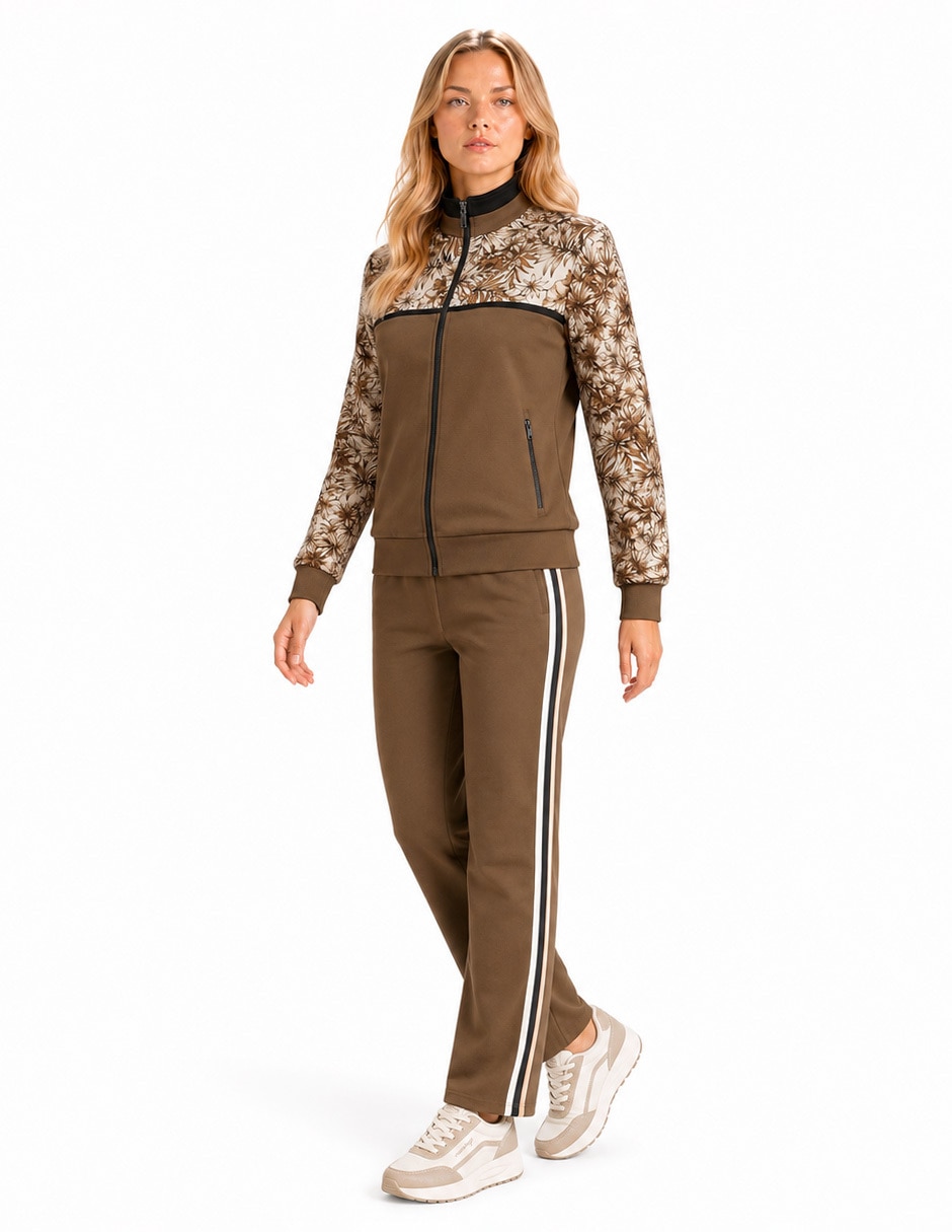 Chamarra bomber de algodón para mujer 4