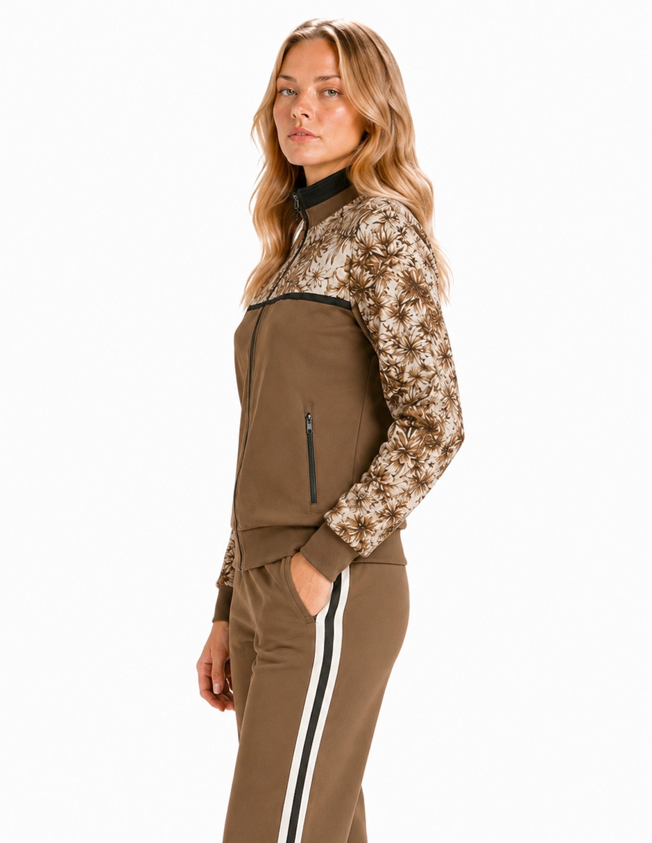 Chamarra bomber de algodón para mujer 6