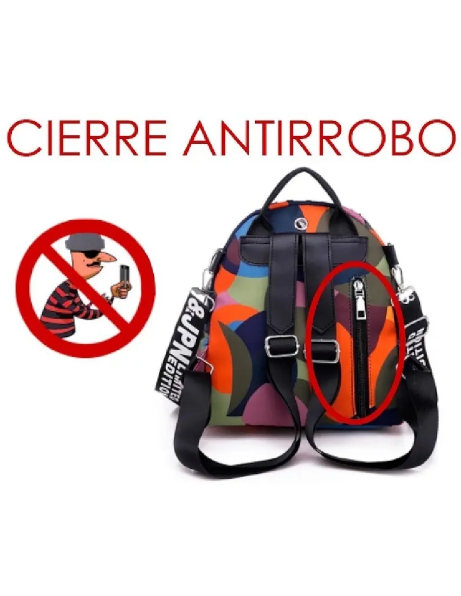 Mochila antirrobo para mujer 4