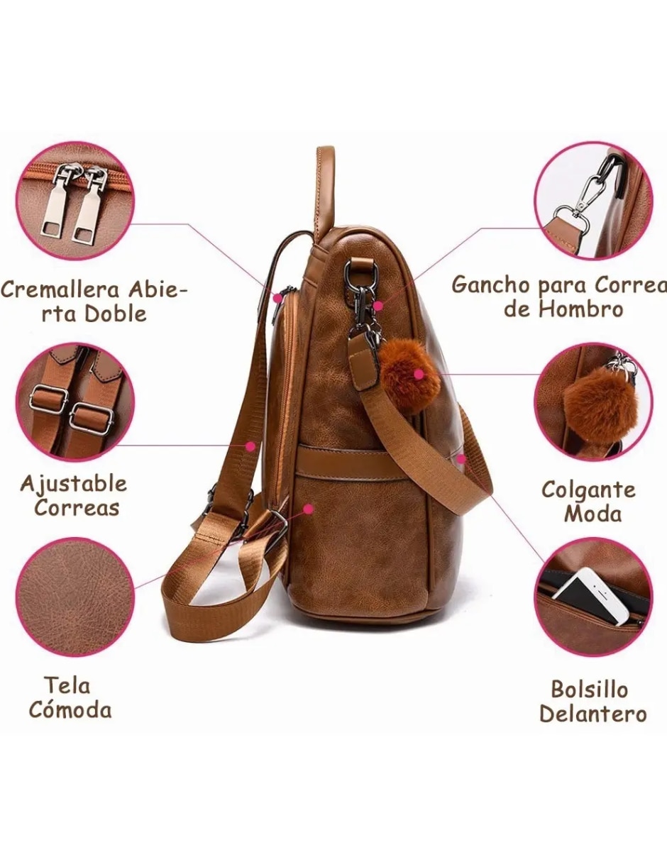 Mochila antirrobo para mujer 4