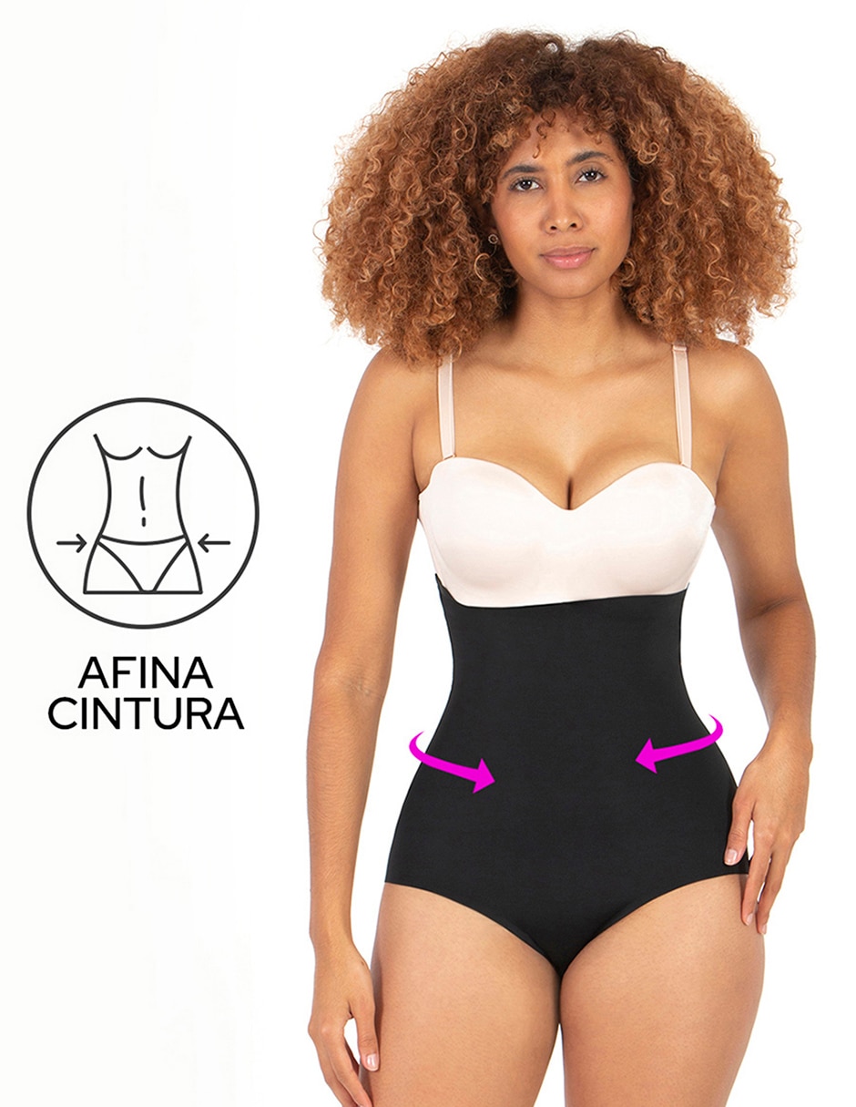 Panty faja tipo panty bellaform con compresión media para mujer