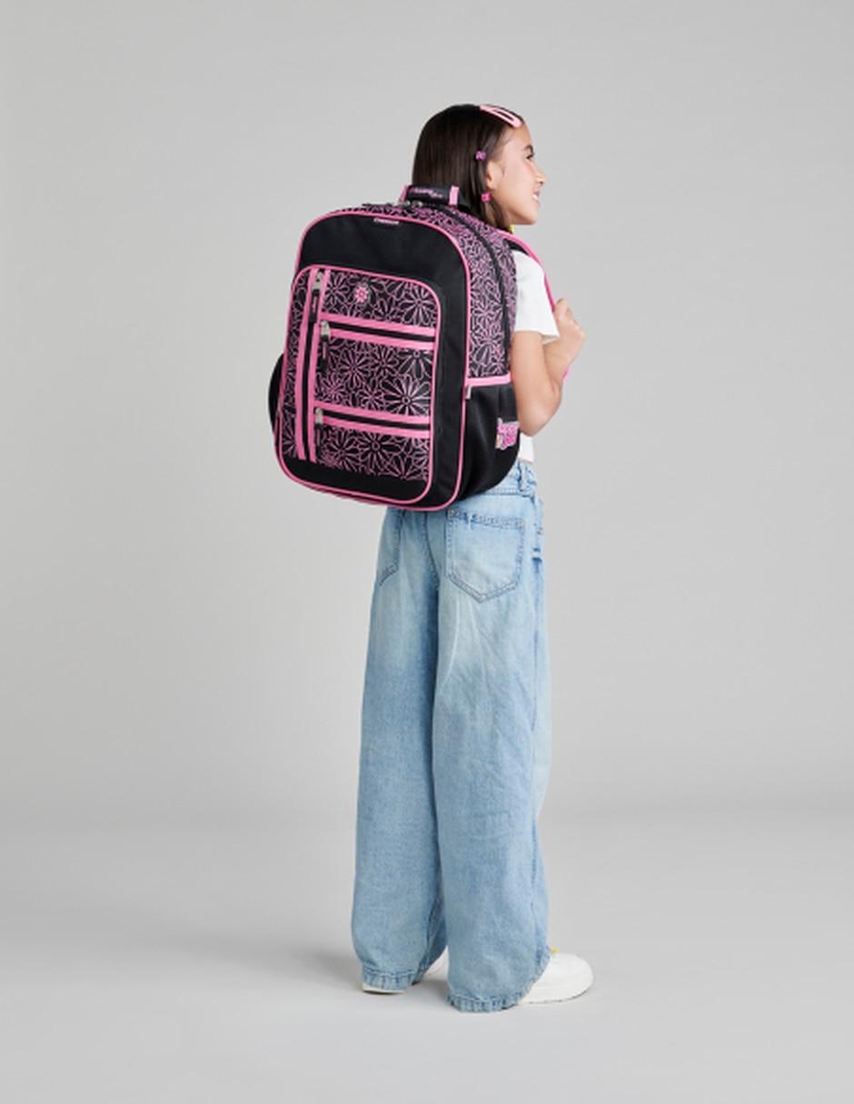 Mochila escolar happy girl chely para niña 8