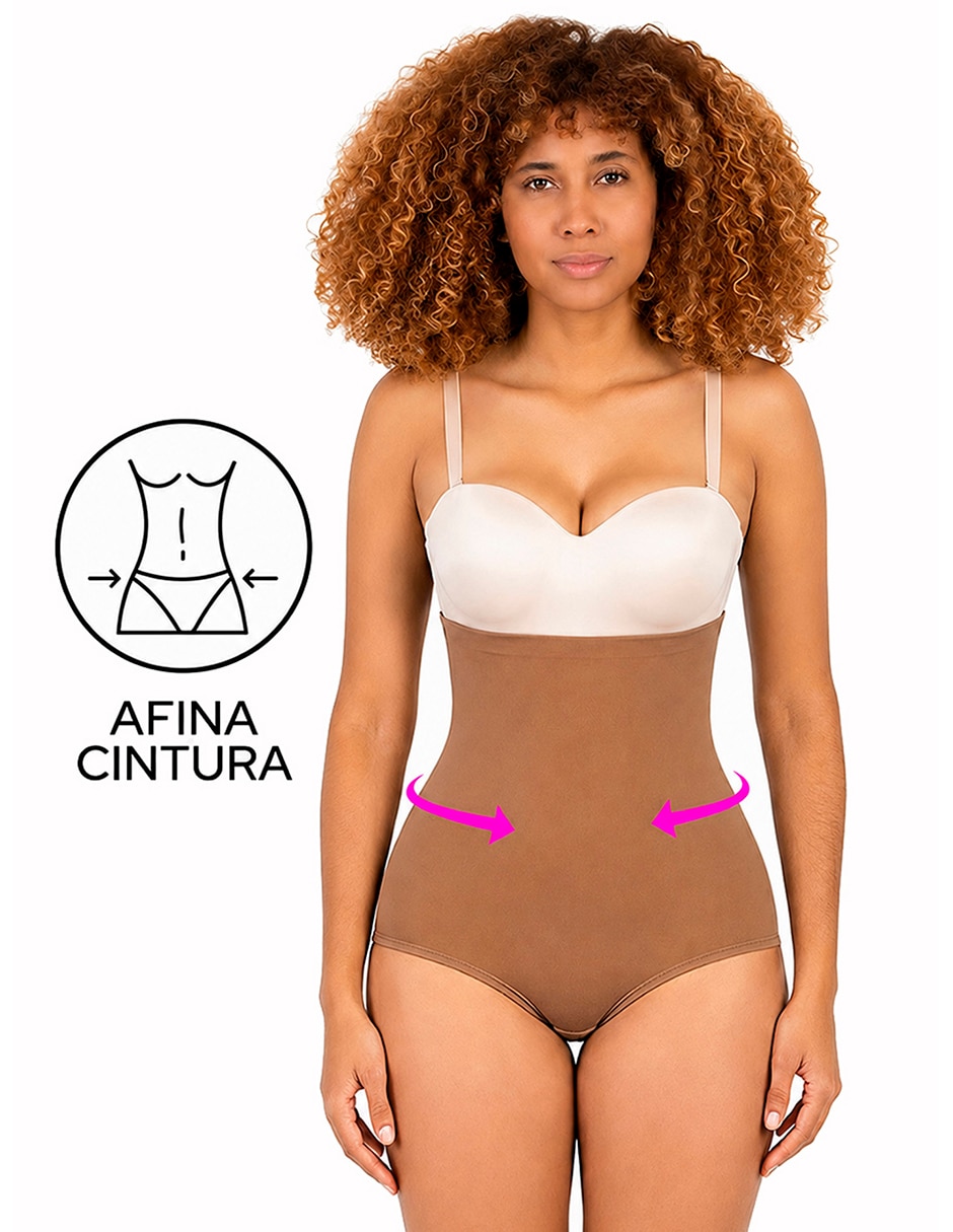Panty faja tipo panty con compresión media para mujer