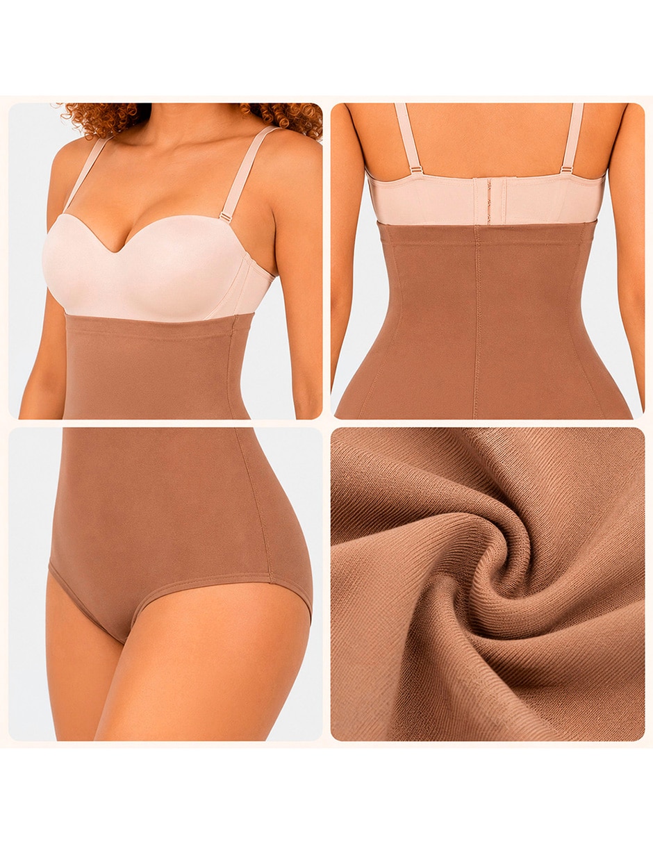 Panty faja tipo panty con compresión media para mujer 8