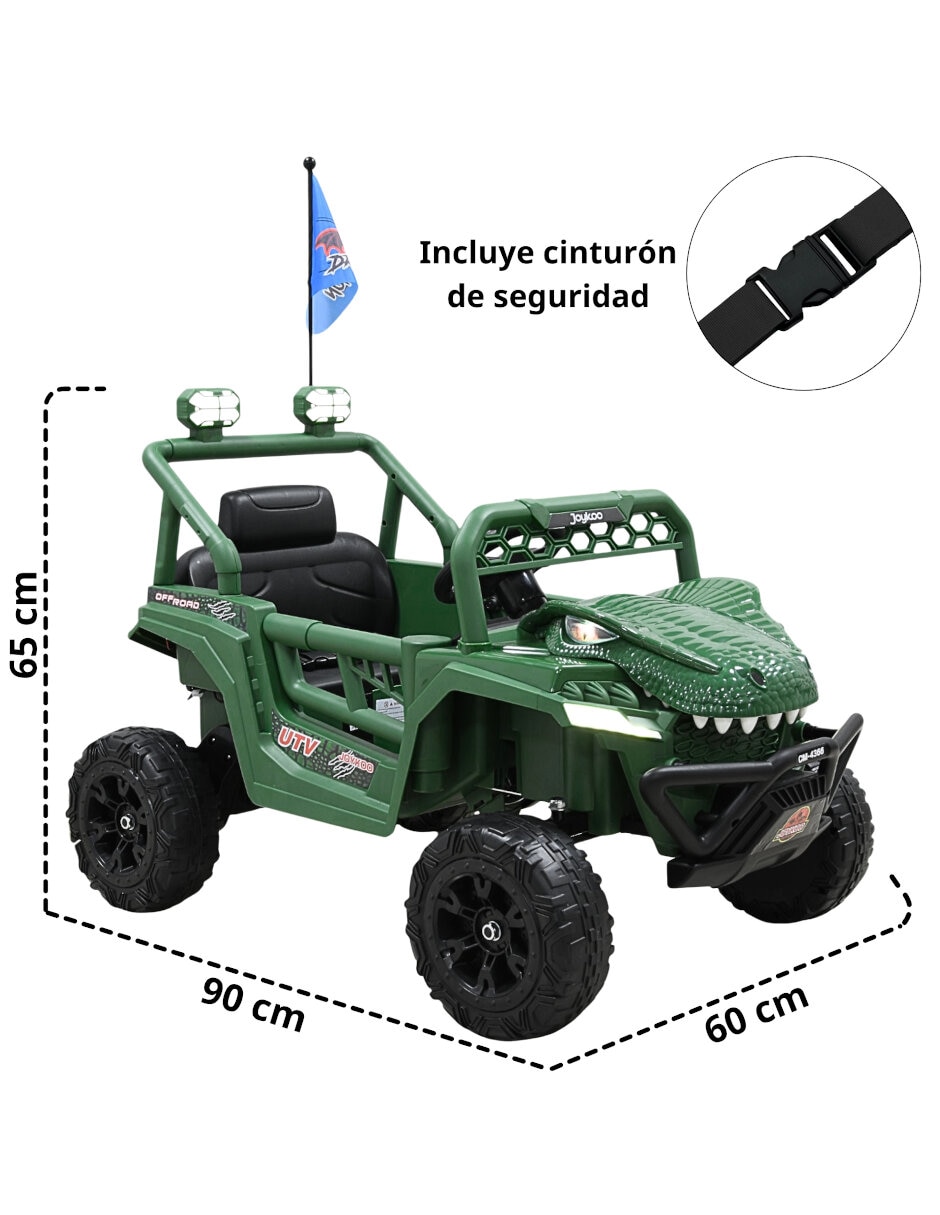 Montable con control remoto de batería para infantil unisex 8