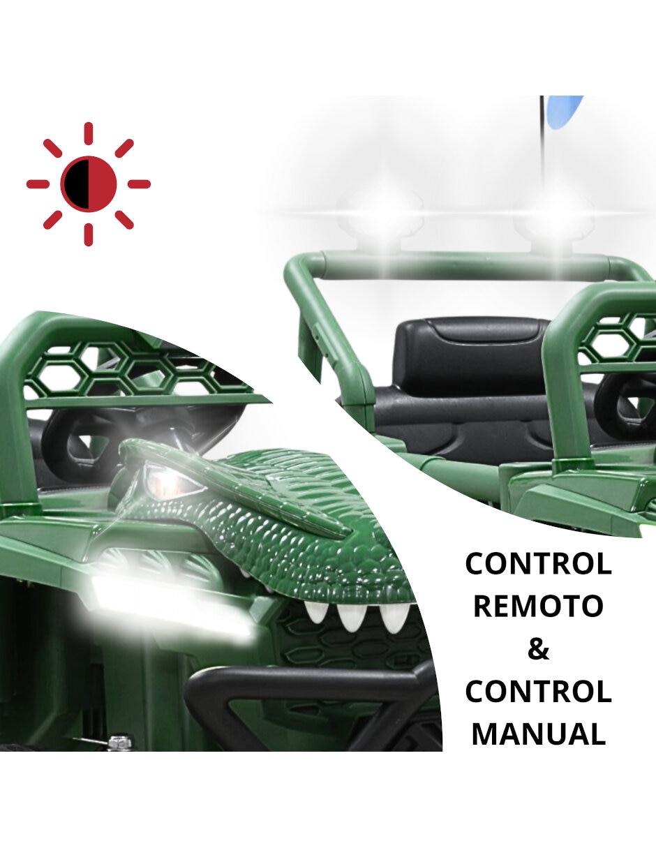 Montable con control remoto de batería para infantil unisex 6