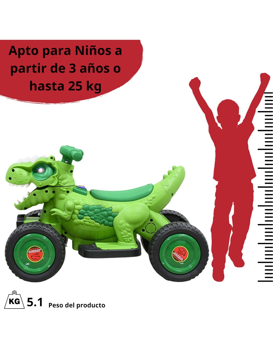 Montable con control remoto de recargable para infantil unisex 6