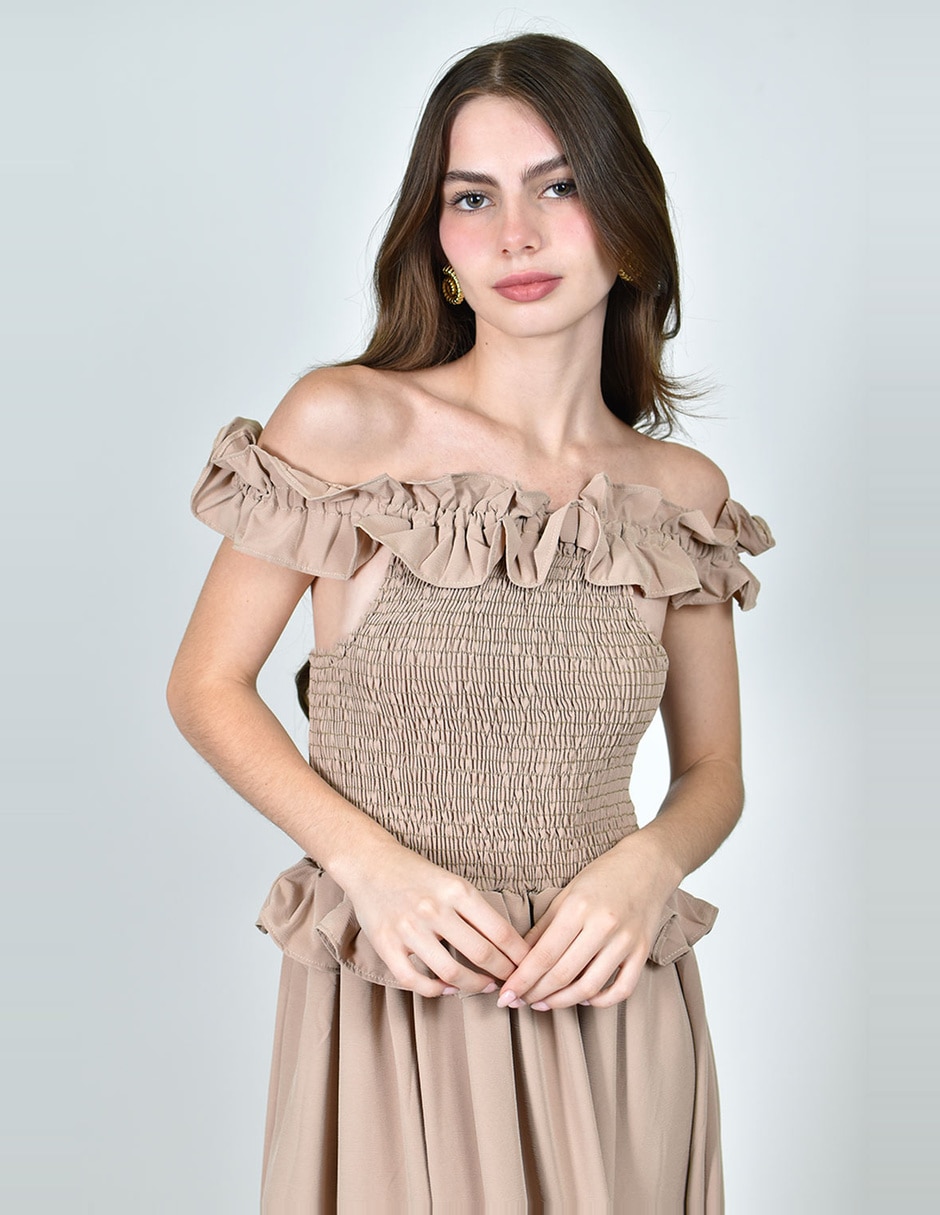 Vestido largo casual para mujer 3