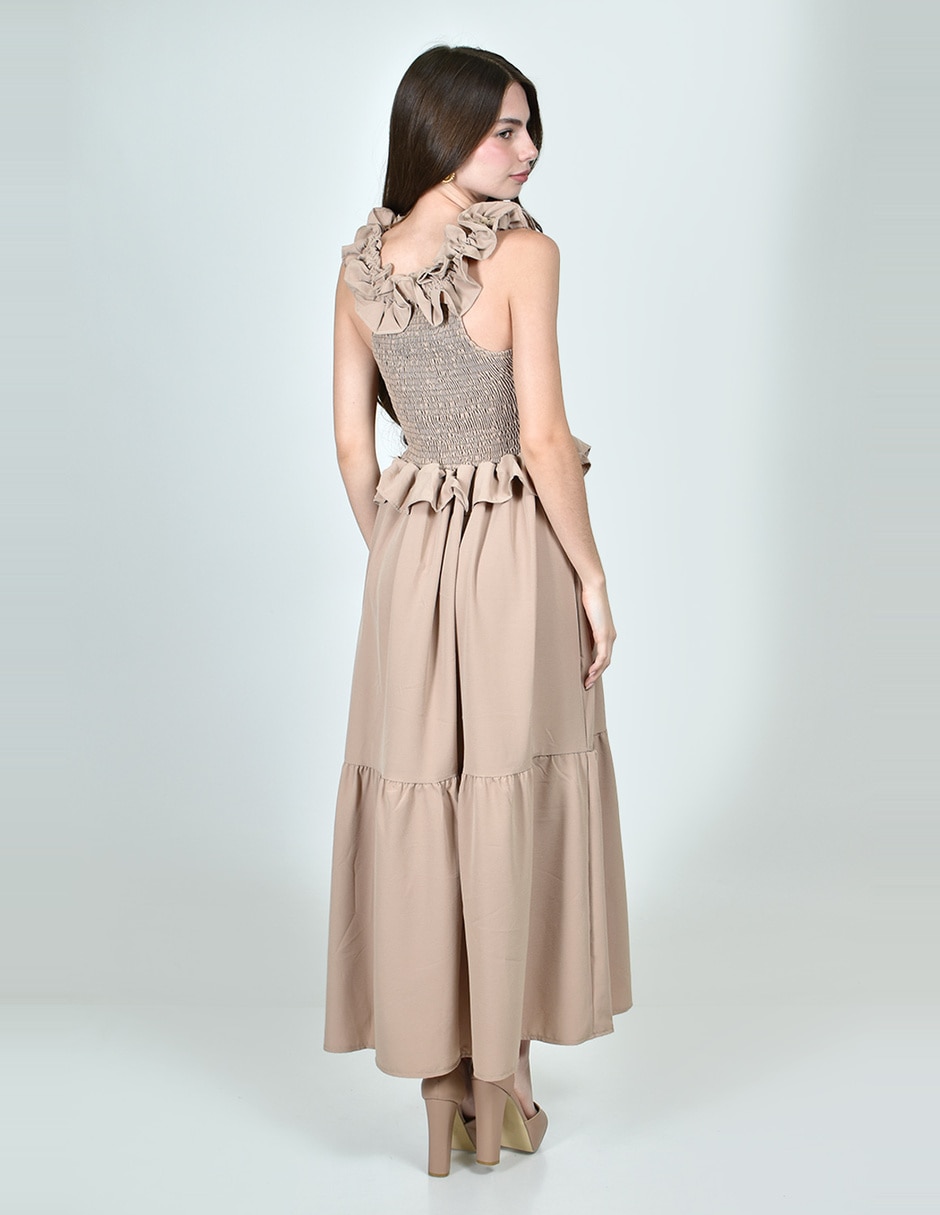 Vestido largo casual para mujer 5