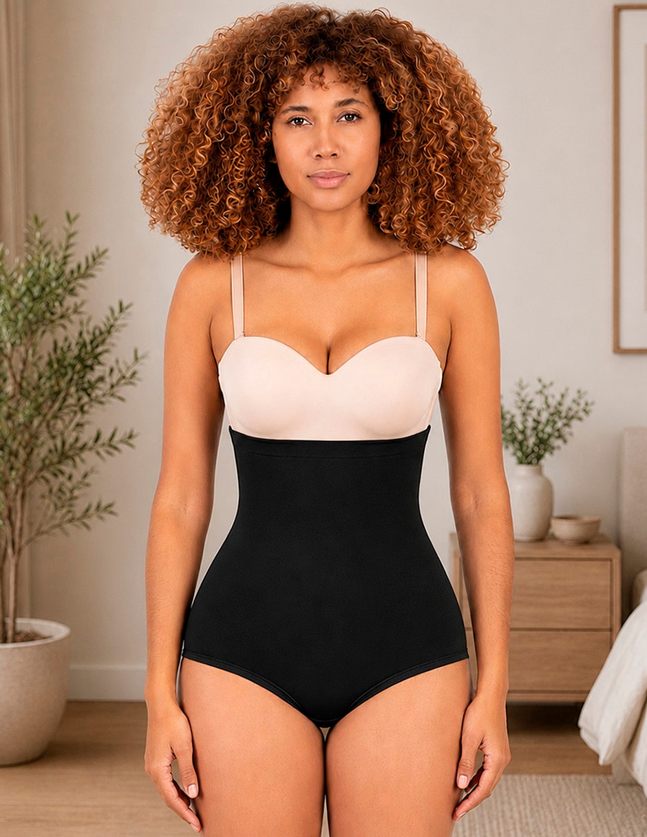 Panty faja moldeadora reductora con compresión media para mujer 5
