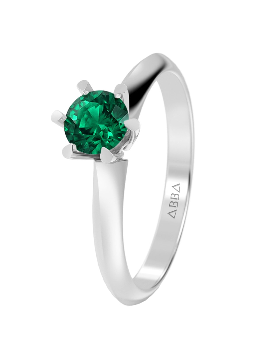 Anillo de compromiso de oro 10 k 3