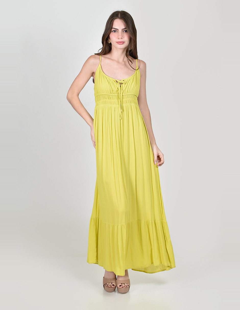 Vestido largo casual para mujer 4