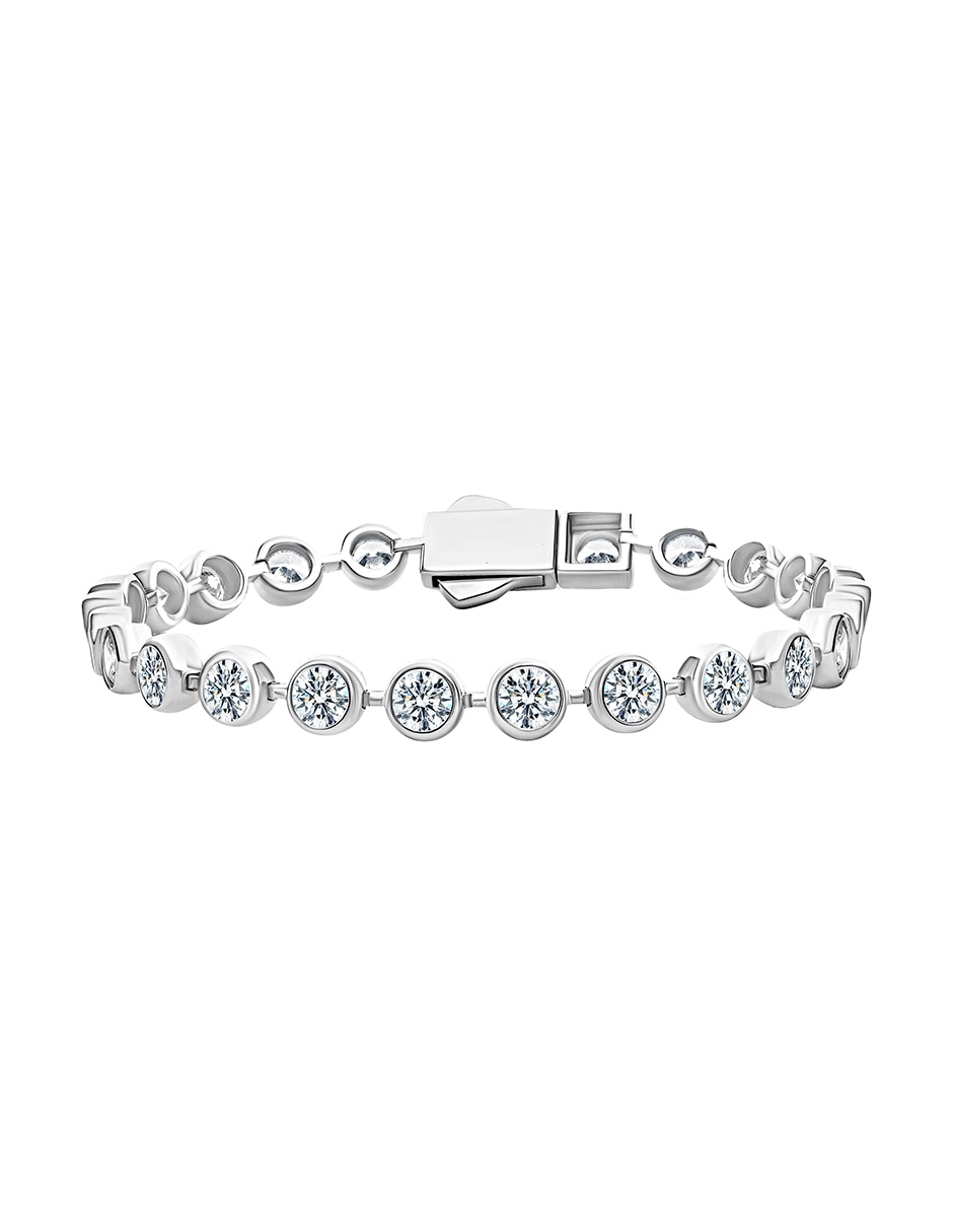Pulsera de plata con zirconia p 925 Pulsera de plata con zirconia p 925