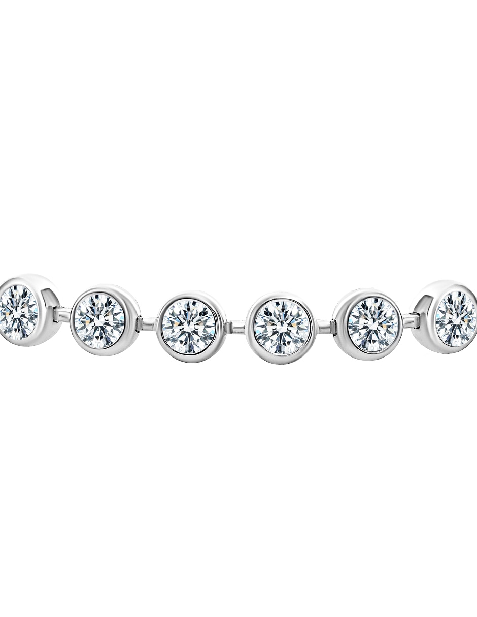Pulsera de plata con zirconia p 925 2