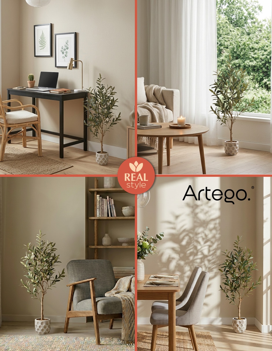 Planta olivo artificial olive real style olivo 3