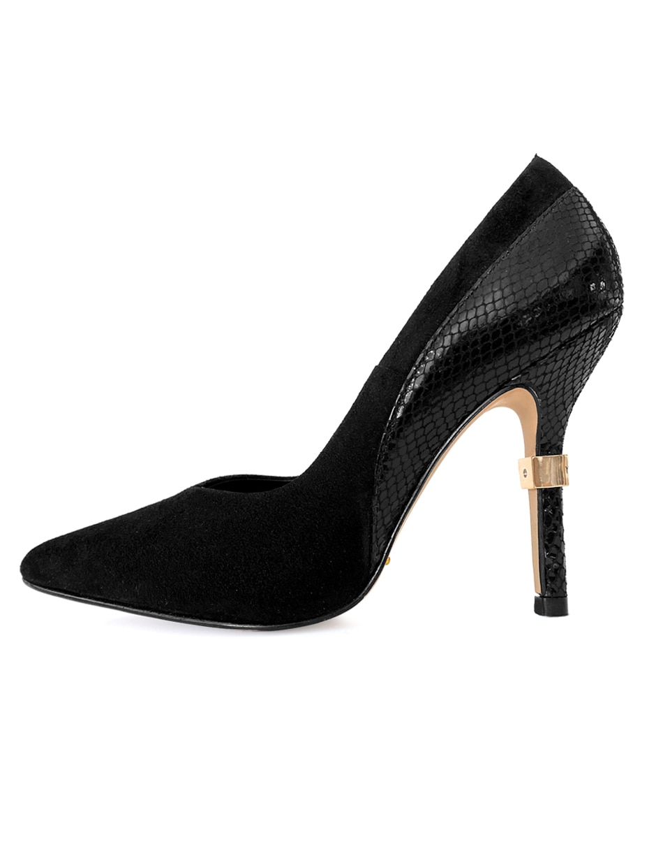 Zapatilla piel