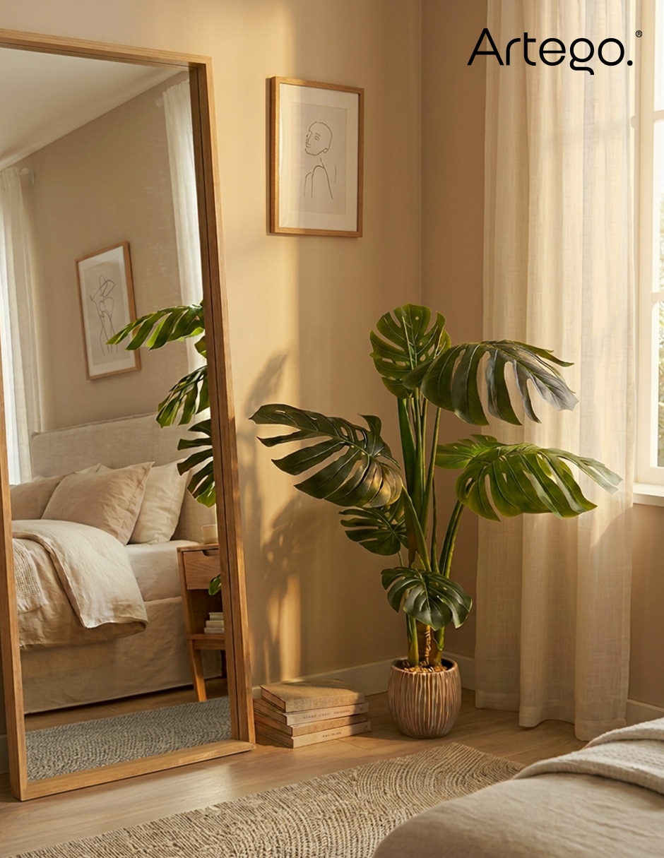 Planta monstera artificial tortu real style monstera tortuga 7
