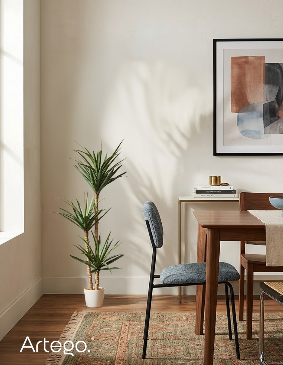 Planta palo de brasil artificial margi real style dracaena palo de brasil 4