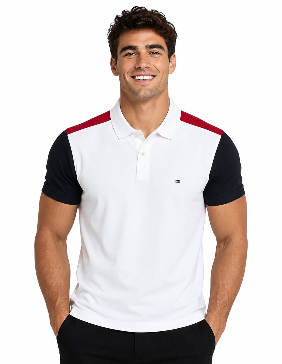 Playera mw0mw40291-ybl cuello polo para hombre Playera mw0mw40291-ybl cuello polo para hombre