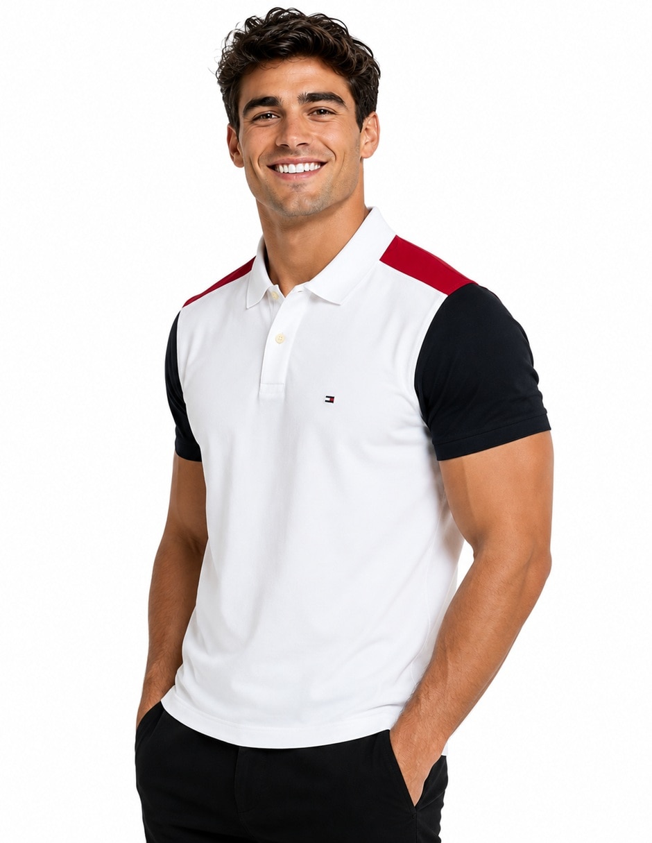 Playera mw0mw40291-ybl cuello polo para hombre 2