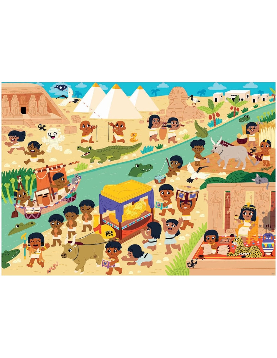 Rompecabezas el cairo egipto antiguo egipto happy learning 150 piezas 2