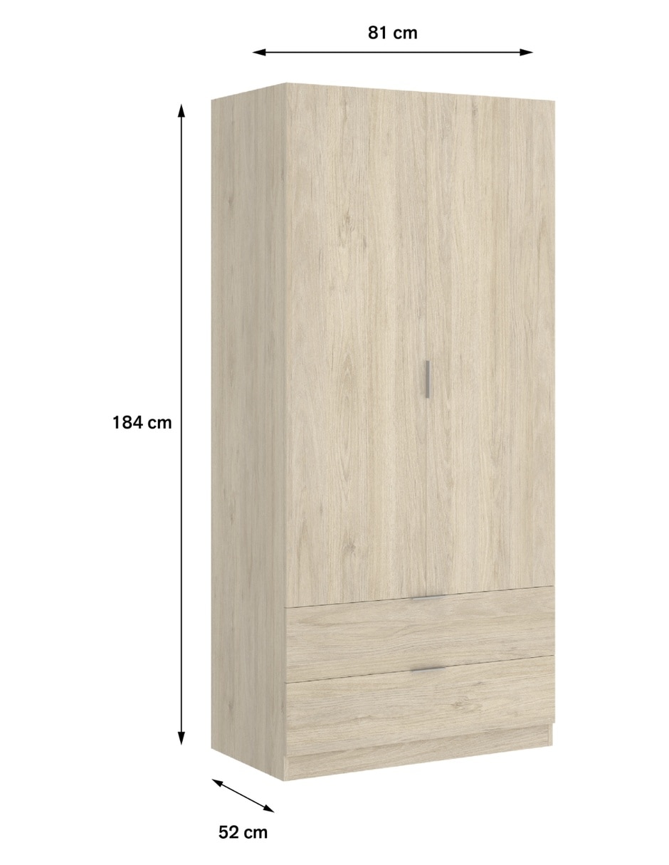 Ropero essen k12986 de mdf 6