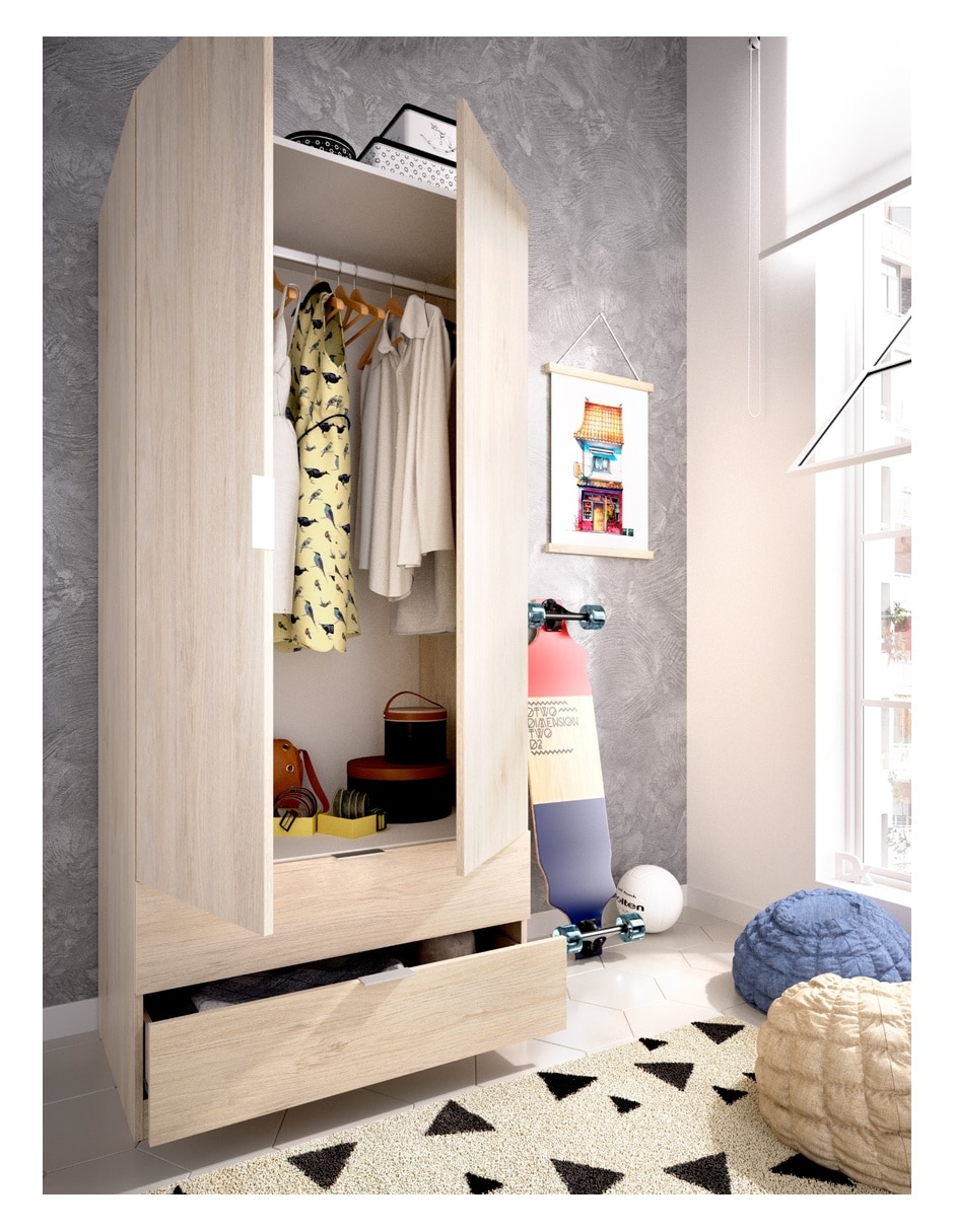Ropero essen k12986 de mdf 5