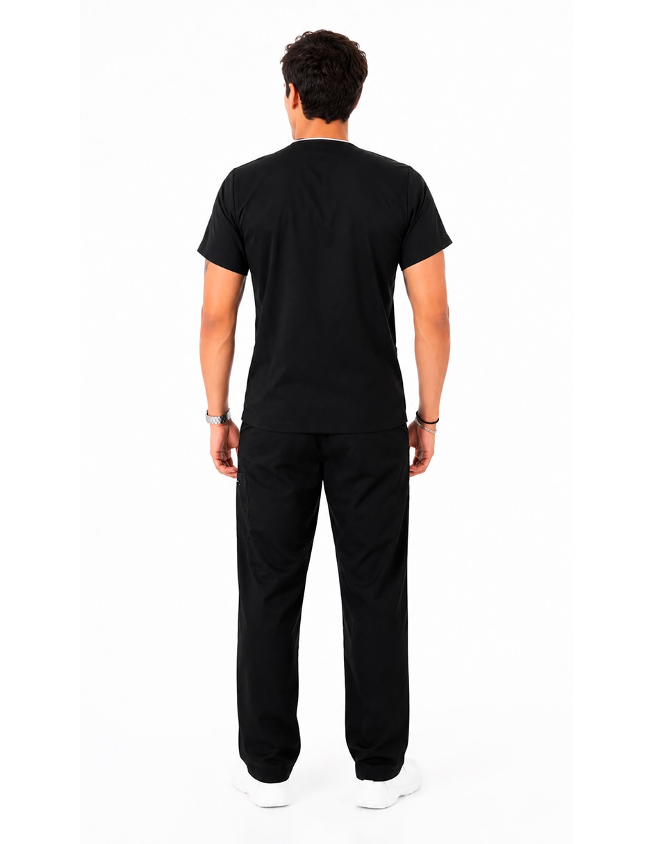 Pijama quirúrgica estilo relajado para hombre 3