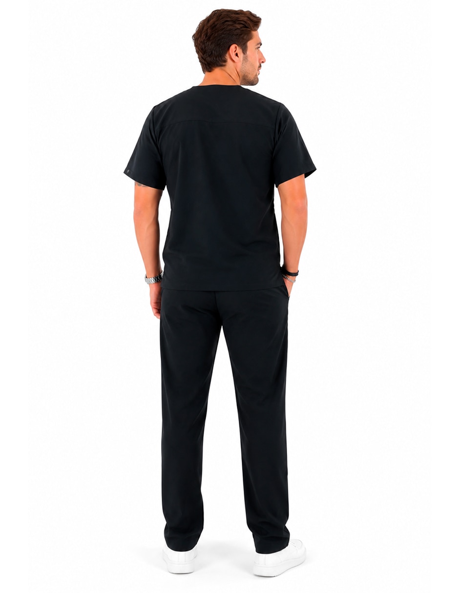 Pijama quirúrgica estilo relajado para hombre 2