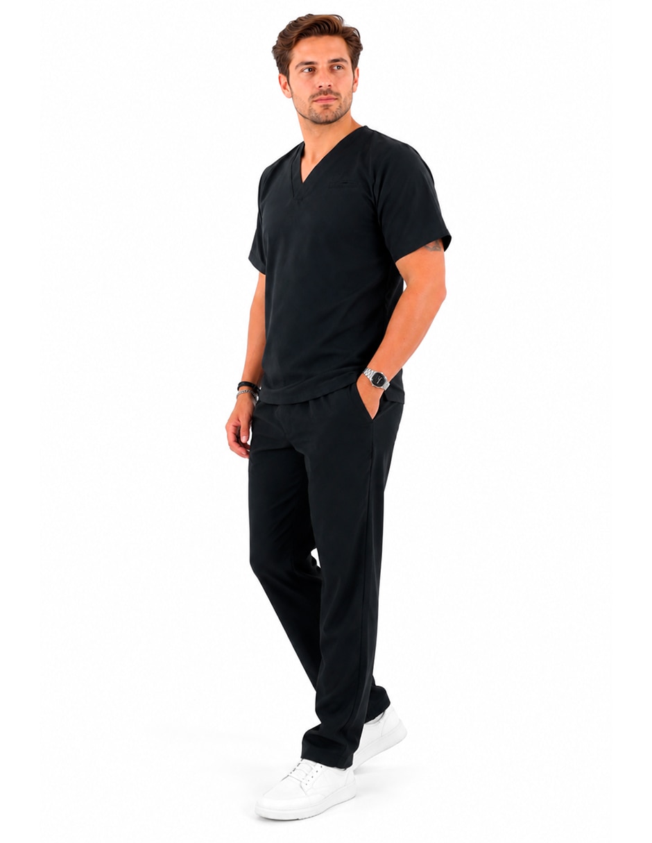 Pijama quirúrgica estilo relajado para hombre 4
