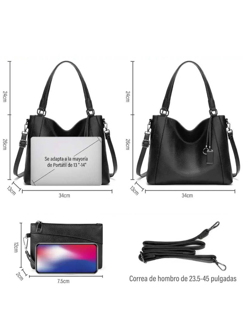 Set/Bolsa Bandolera No aplica de Mezcla de materiales para (si aplica) Mujer 5