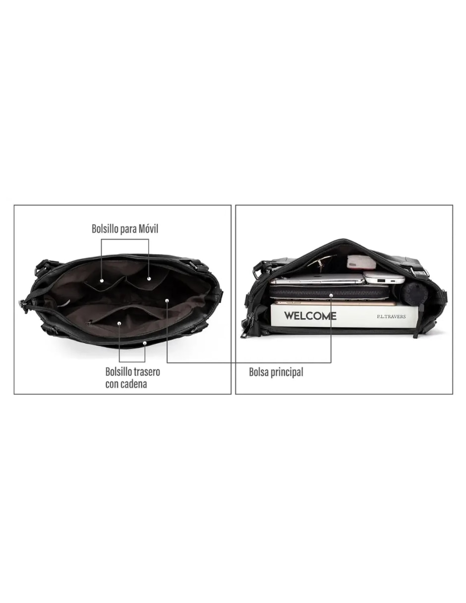 Set/Bolsa Bandolera No aplica de Mezcla de materiales para (si aplica) Mujer 4