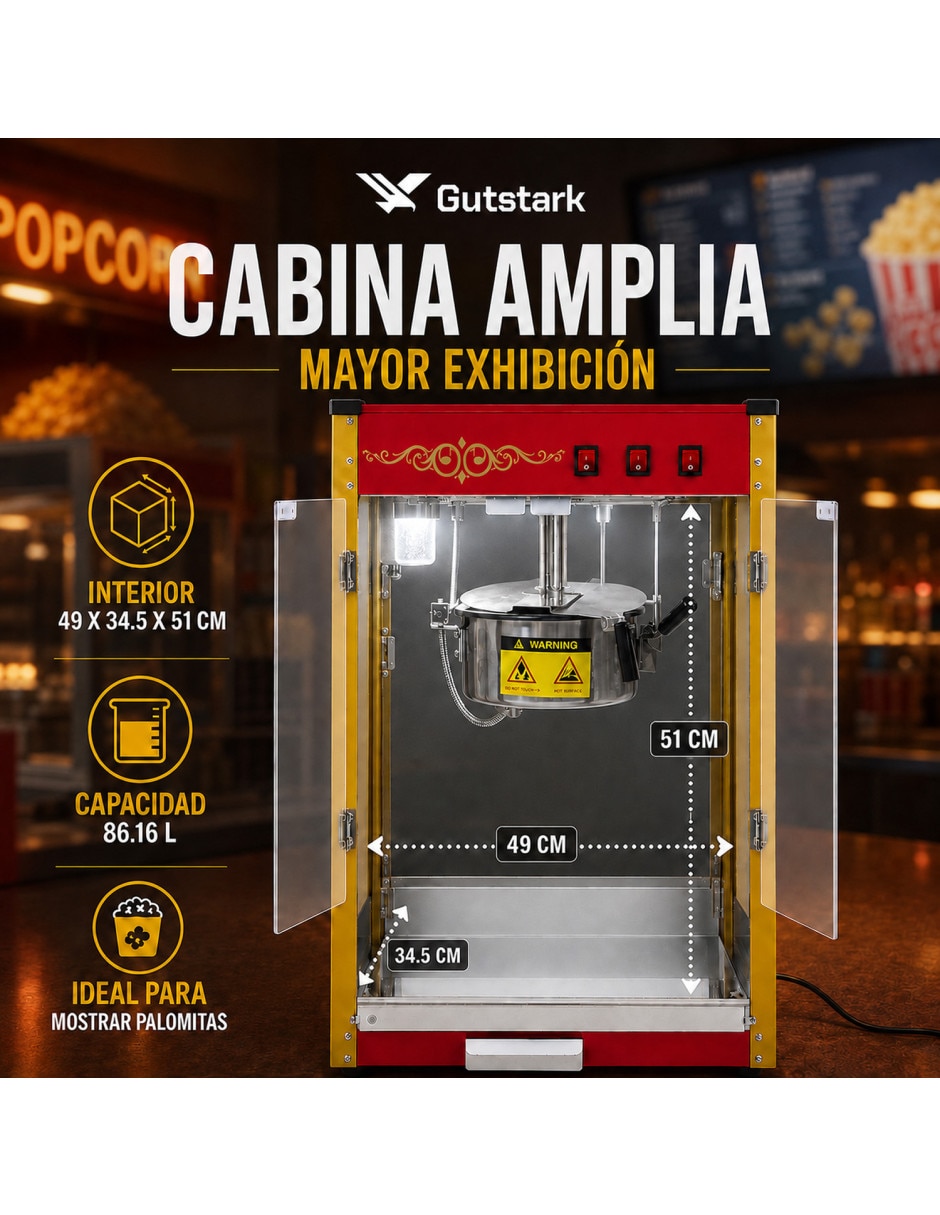 Máquina para palomitas 5