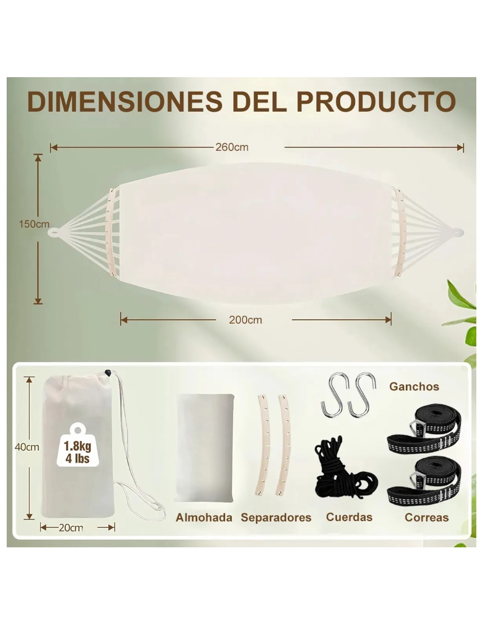 Hamaca tipo columpio 5
