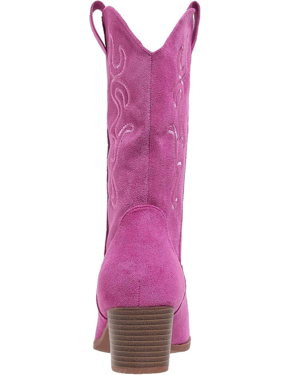 Bota cowboy arriba del tobillo para mujer 5