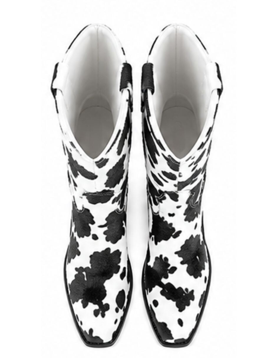Bota cowboy arriba del tobillo para mujer 5