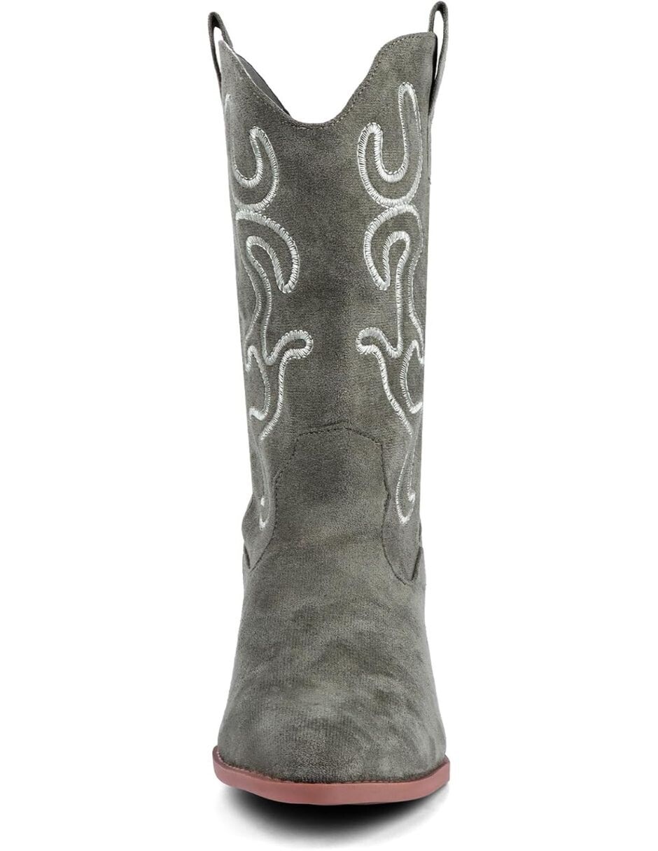 Bota cowboy arriba del tobillo Gwin para mujer