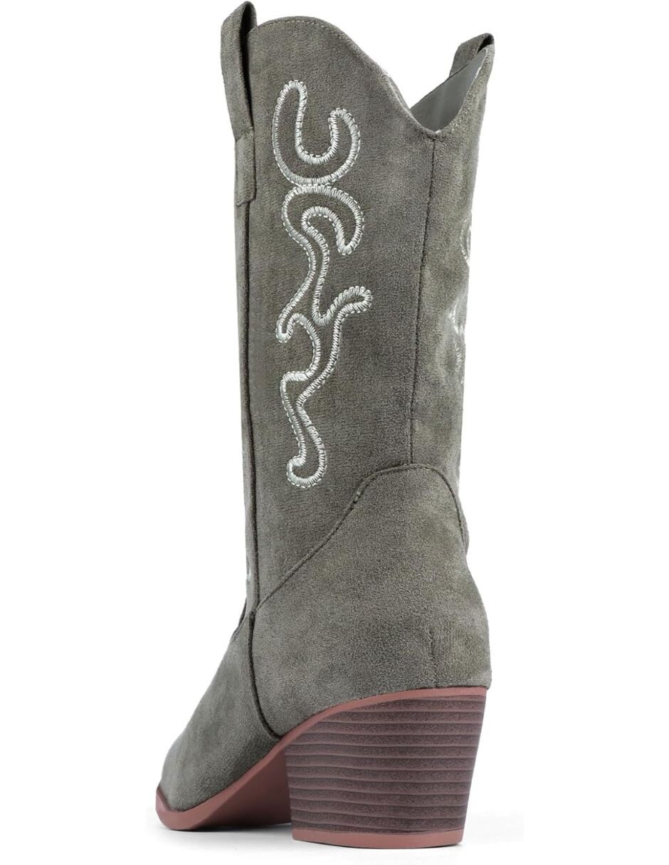Bota cowboy arriba del tobillo Gwin para mujer
