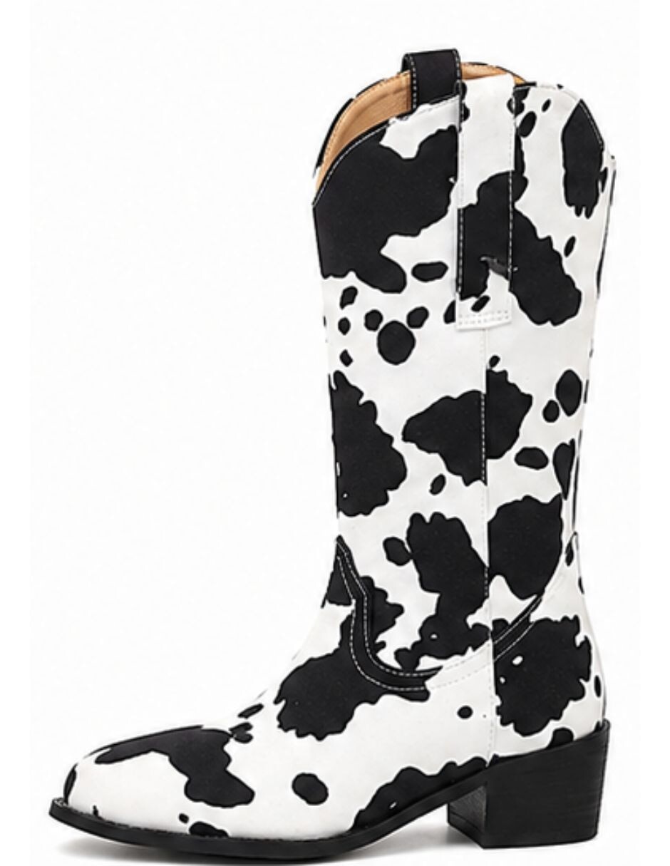 Bota cowboy arriba del tobillo para mujer Bota cowboy arriba del tobillo para mujer