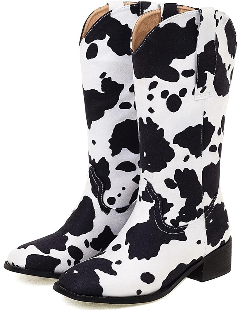 Bota cowboy arriba del tobillo para mujer 2