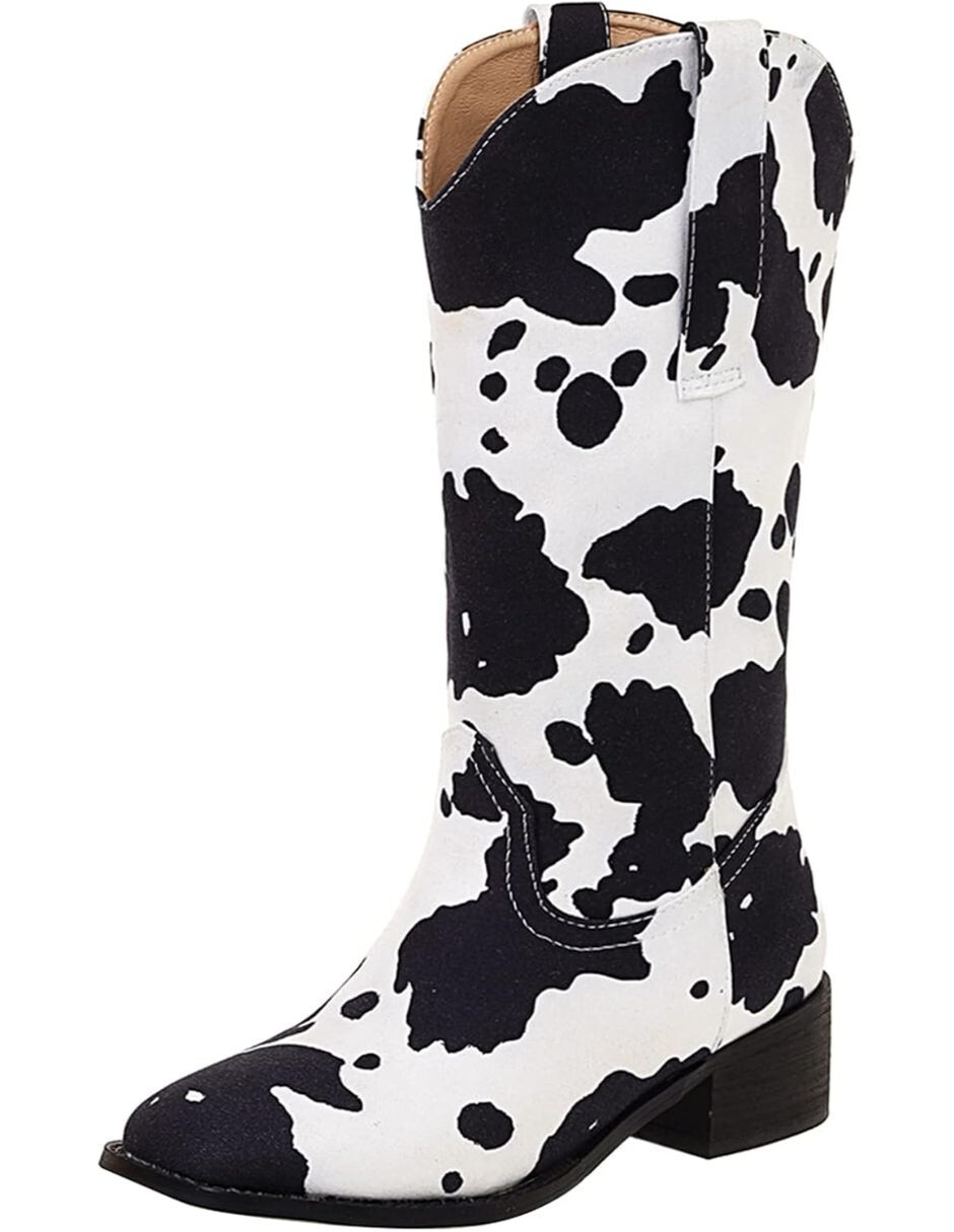 Bota cowboy arriba del tobillo para mujer 4
